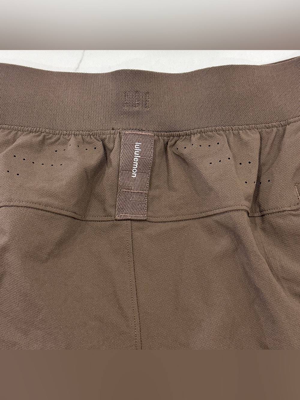 Lululemon Men’s License to Train Short 7” LL Sz Large Walnut Crunch NWT - Picture 4 of 5
